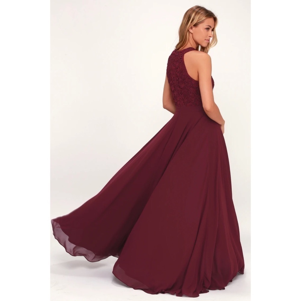 Lulus “Your Darling” Formal Floral Lace Maxi Dress - Picture 2 of 15